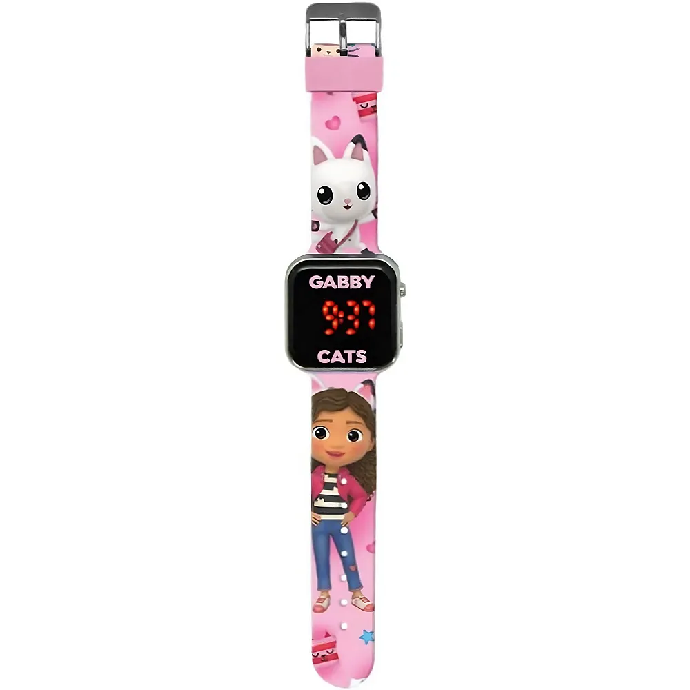 Accutime LED Uhr Gabby's Dollhouse
