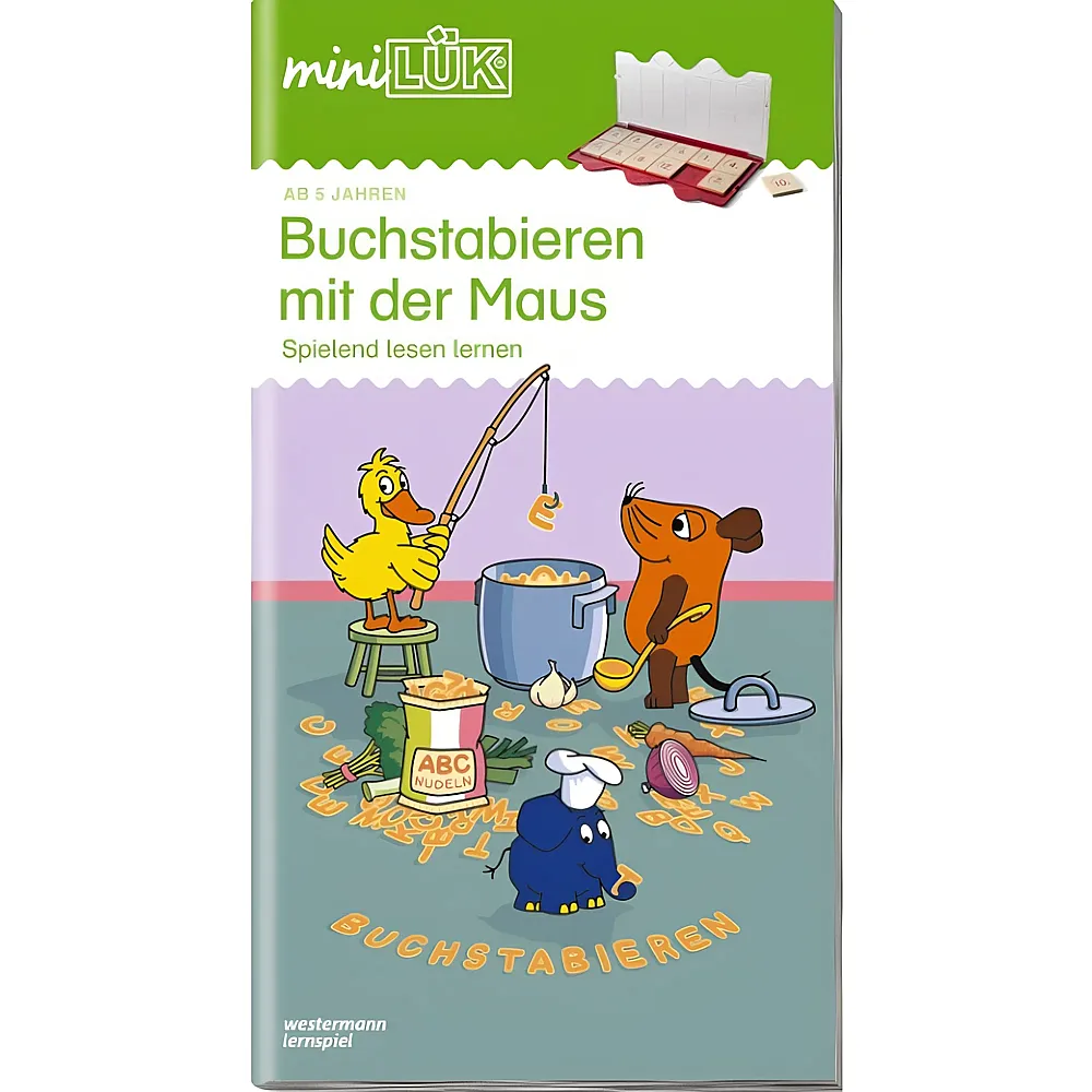 Westermann miniL�k Buchstabieren mit der Maus - Deutsch | Lernspiele