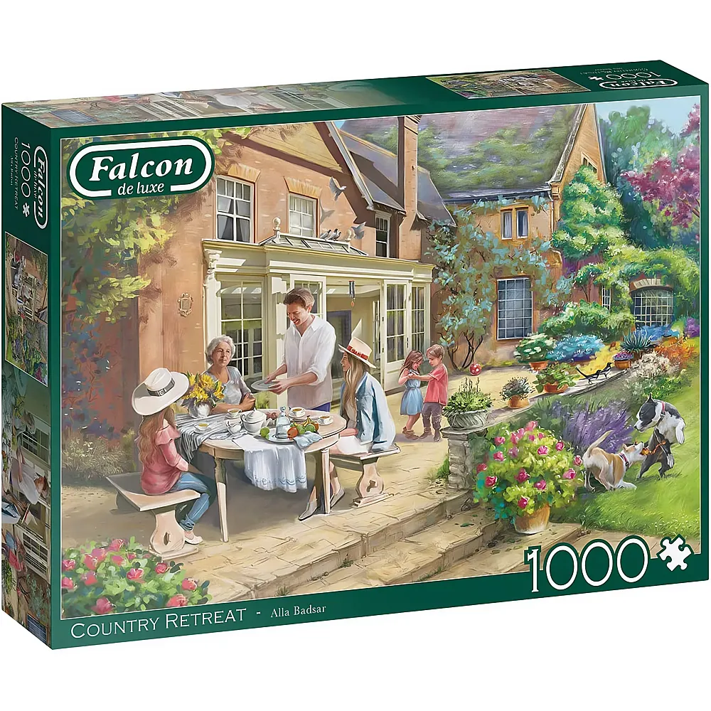 Falcon Puzzle Alla Badsar Country Retreat - 1000 Teile