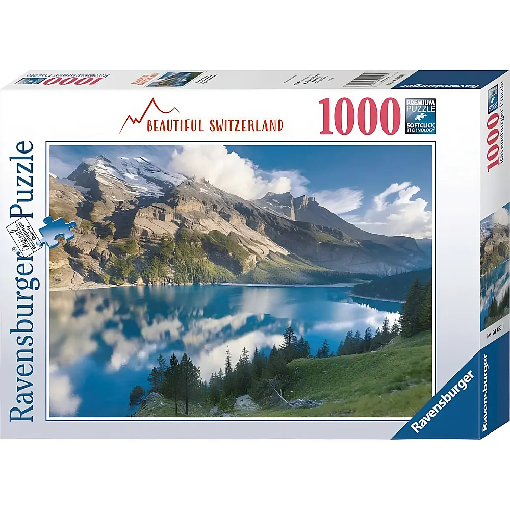 Ravensburger Puzzle Beautiful Switzerland Oeschinensee 1000Teile