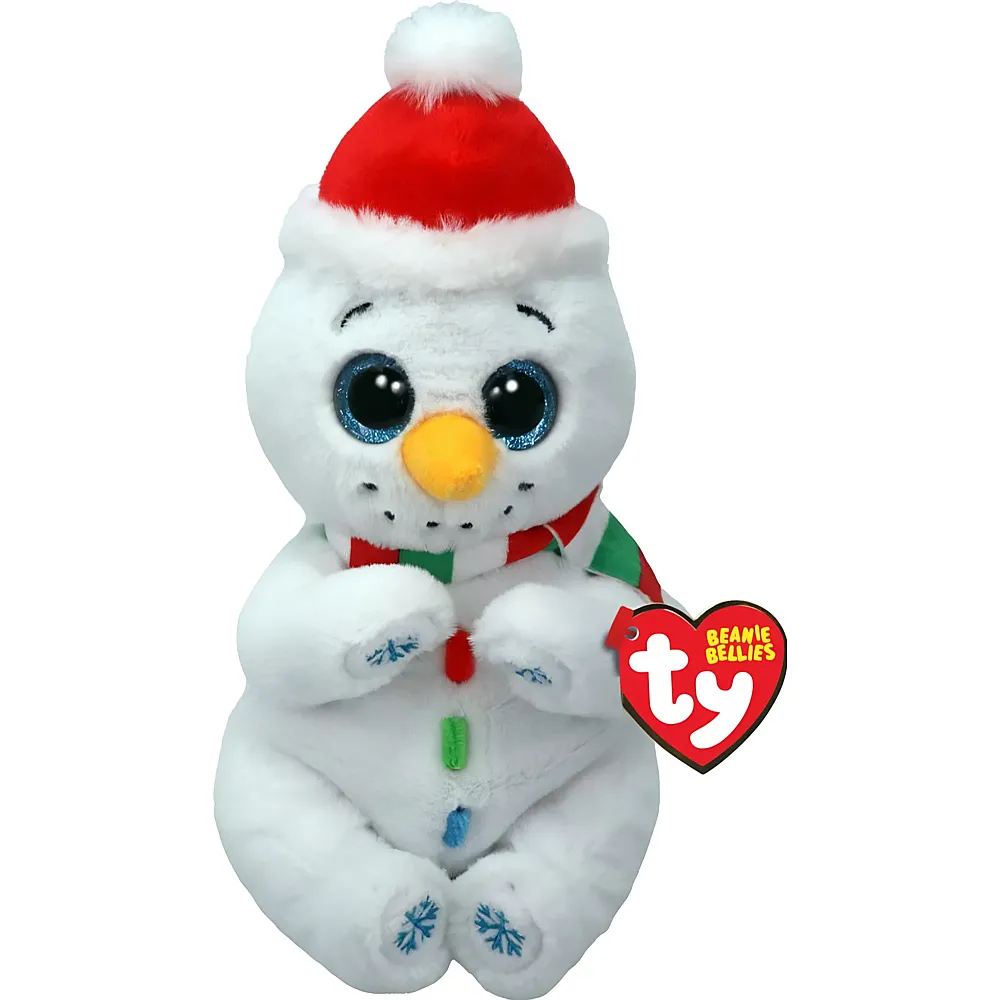 Ty Beanie Bellies Schneemann - 15 cm - Diverse Tiere Pl�sch