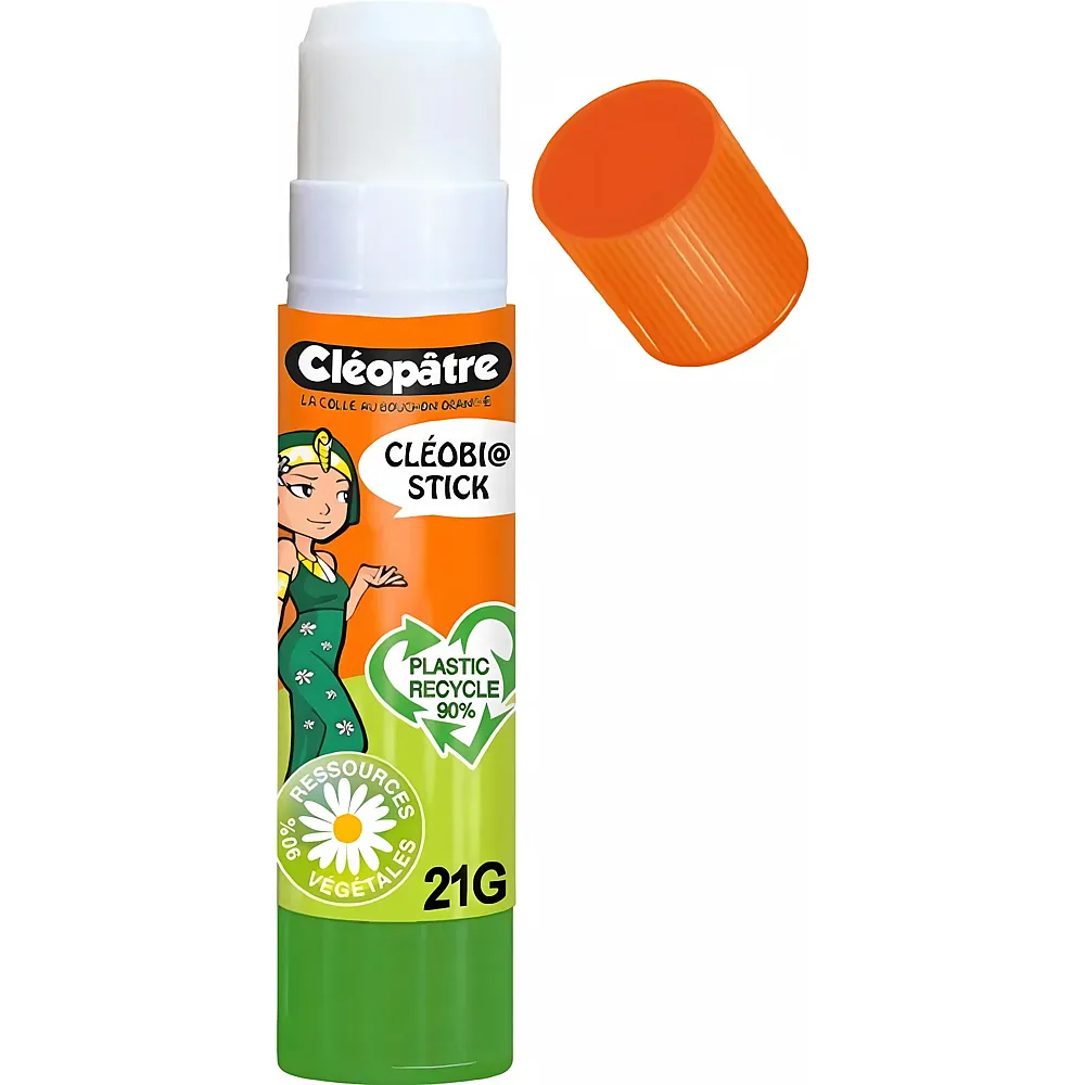 Cleopatre Klebestift Cleobio'stick 21gr 90% Pflanzliches Material Und