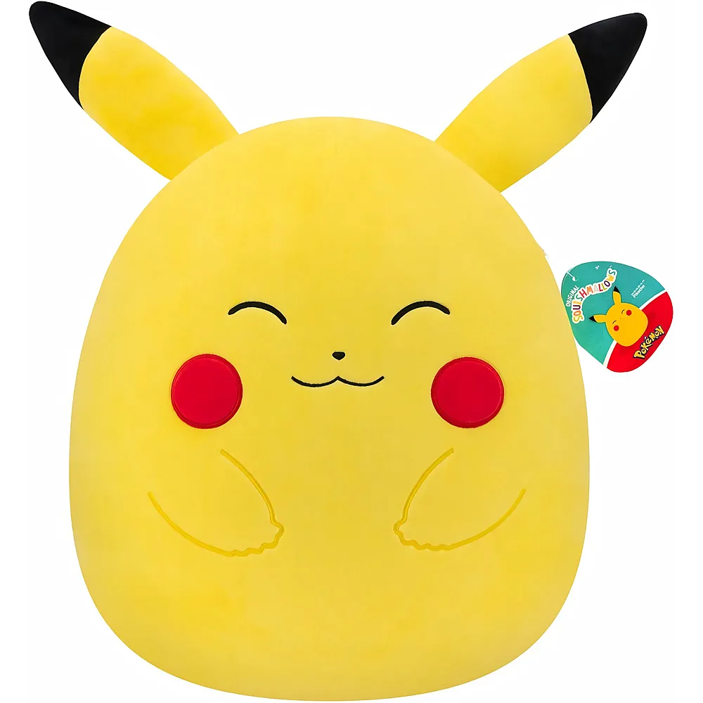 Squishmallows Pl�sch Pikachu - 35 cm Pok�mon | Lizenzfiguren Pl�sch