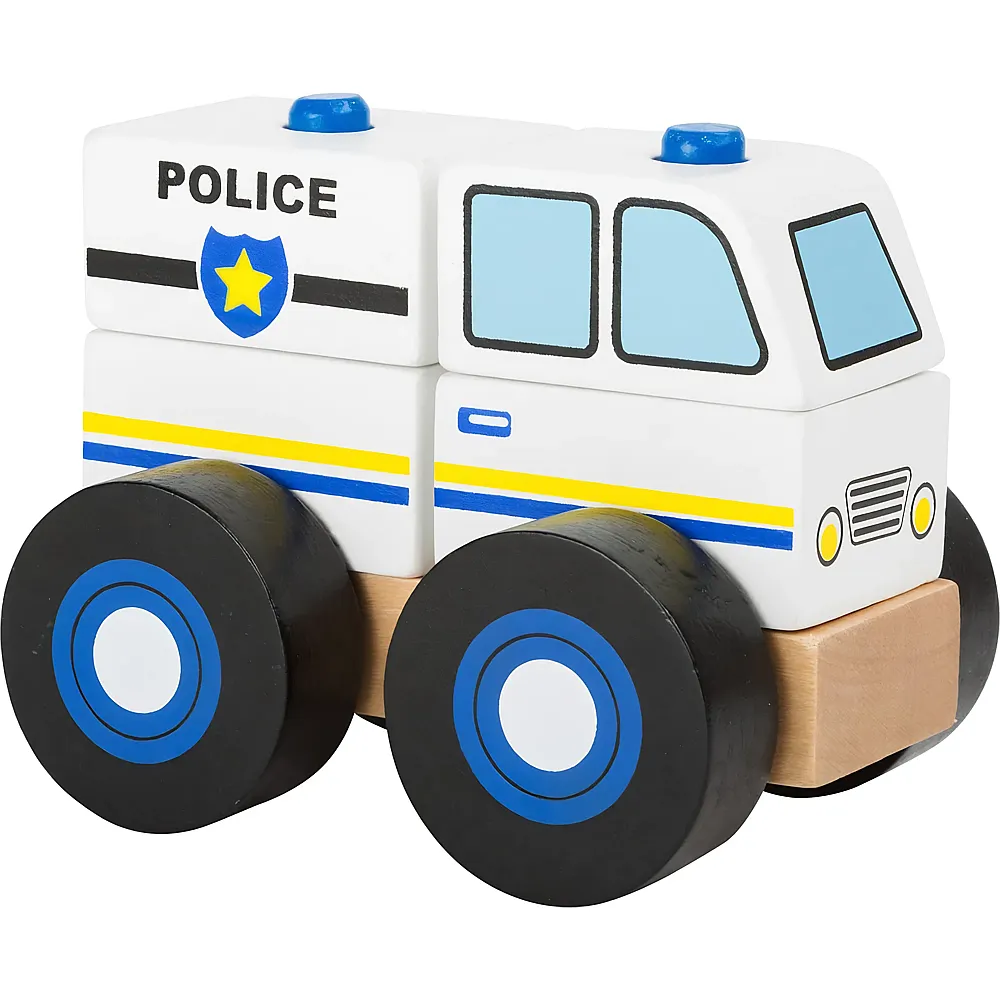 small foot Konstruktionsfahrzeug Polizei