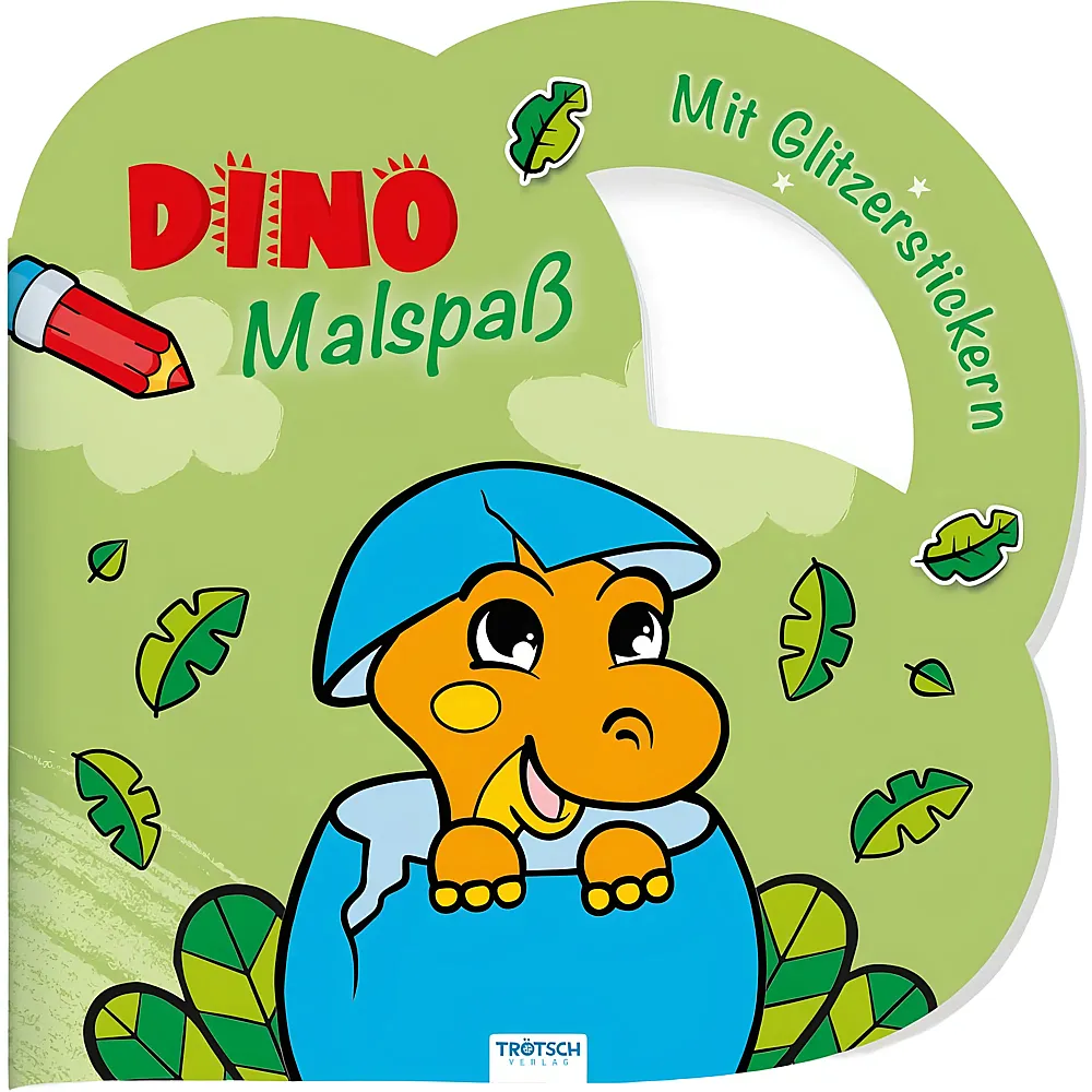 Tr�tsch Verlag Stickermalbuch Dino