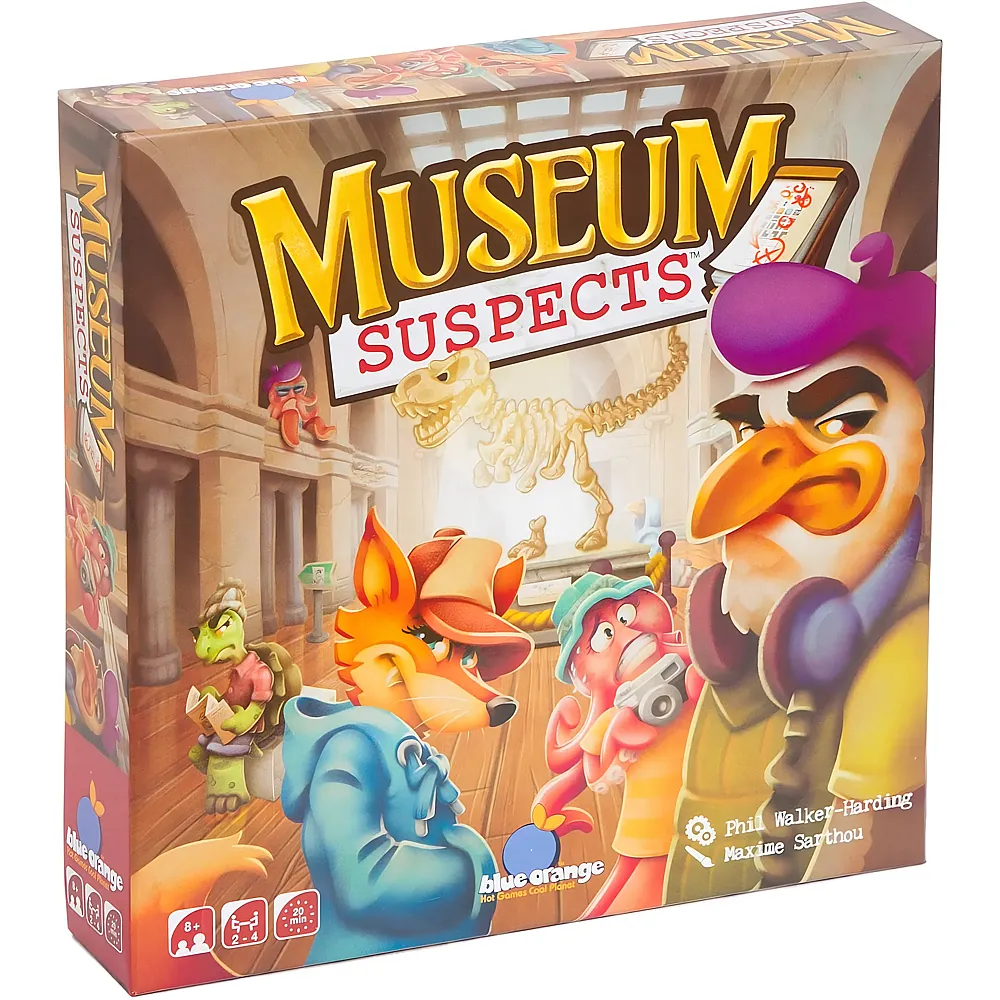 Blue Orange Museum Suspects - Mehrsprachig