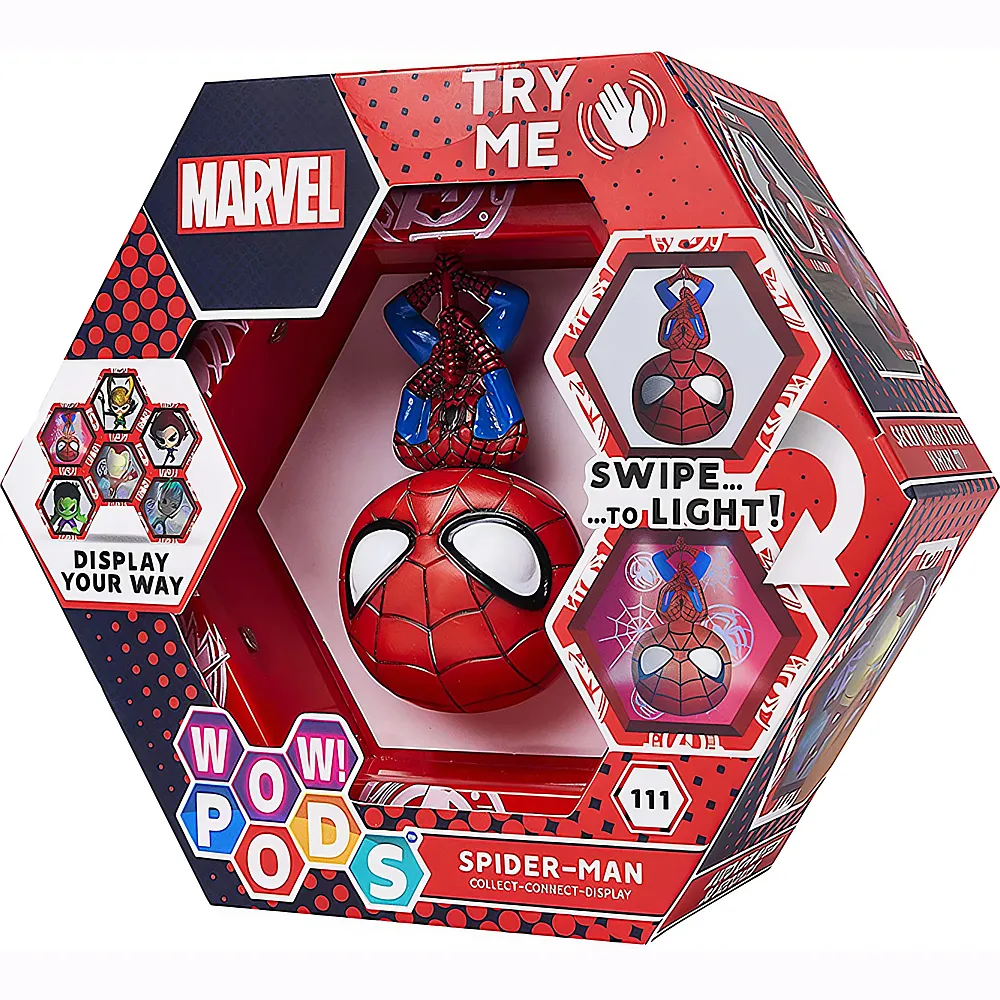 Wow Stuff Wow Pods Spiderman mit Licht