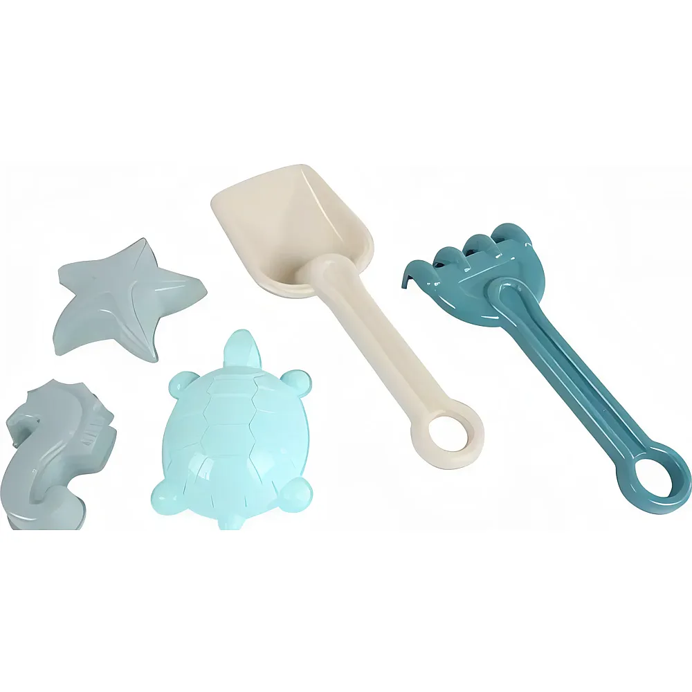 Sombo Sand-Set Rechen + Formen ass. Rechen und 3 F�rmchen