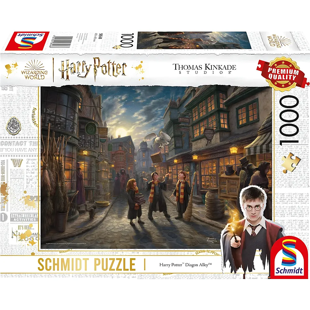 Schmidt Puzzle Thomas Kinkade Harry Potter Winkelgasse - 1000 Teile