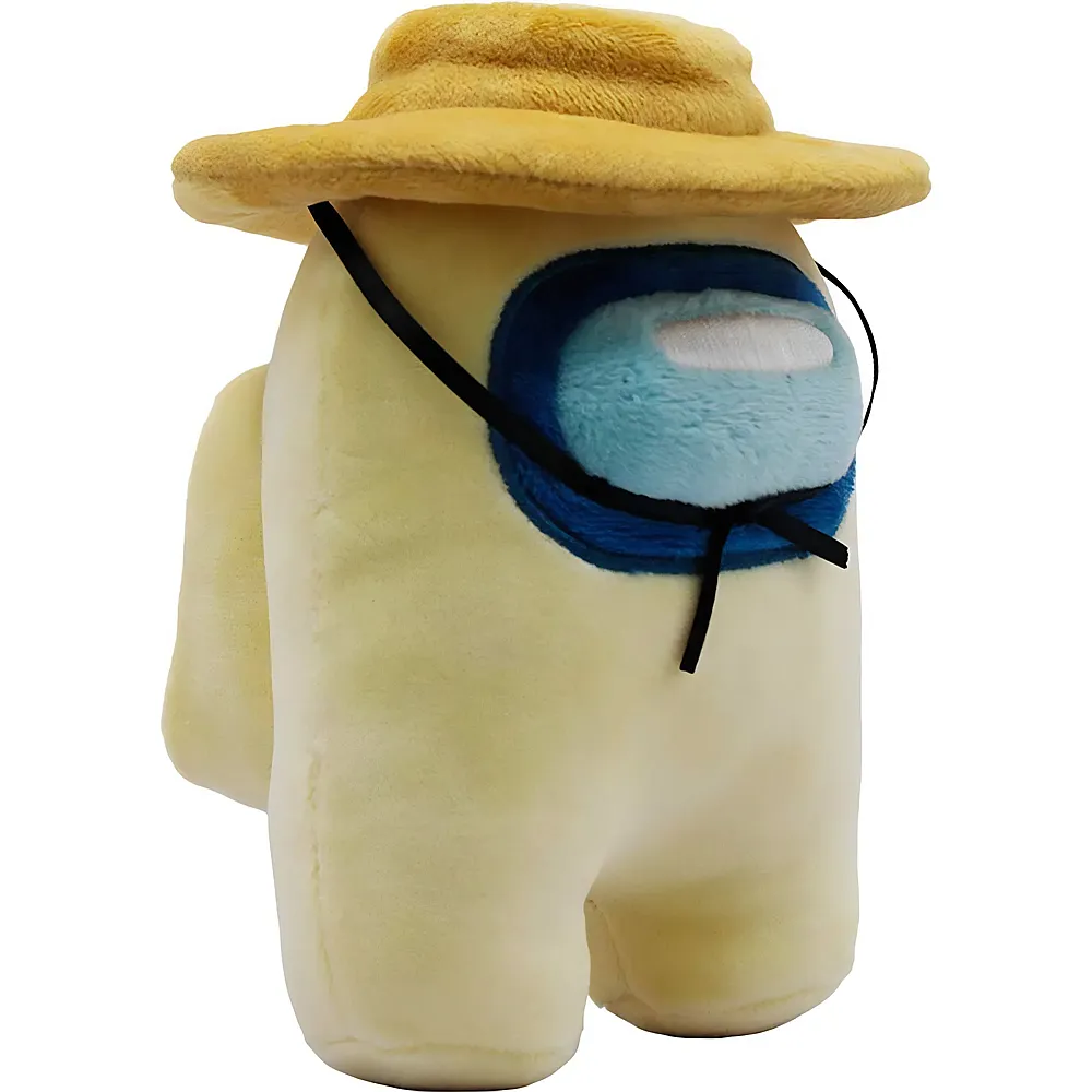 Just Toys Pl�sch Among Us Light Yellow - 18 cm - Lizenzfiguren Pl�sch