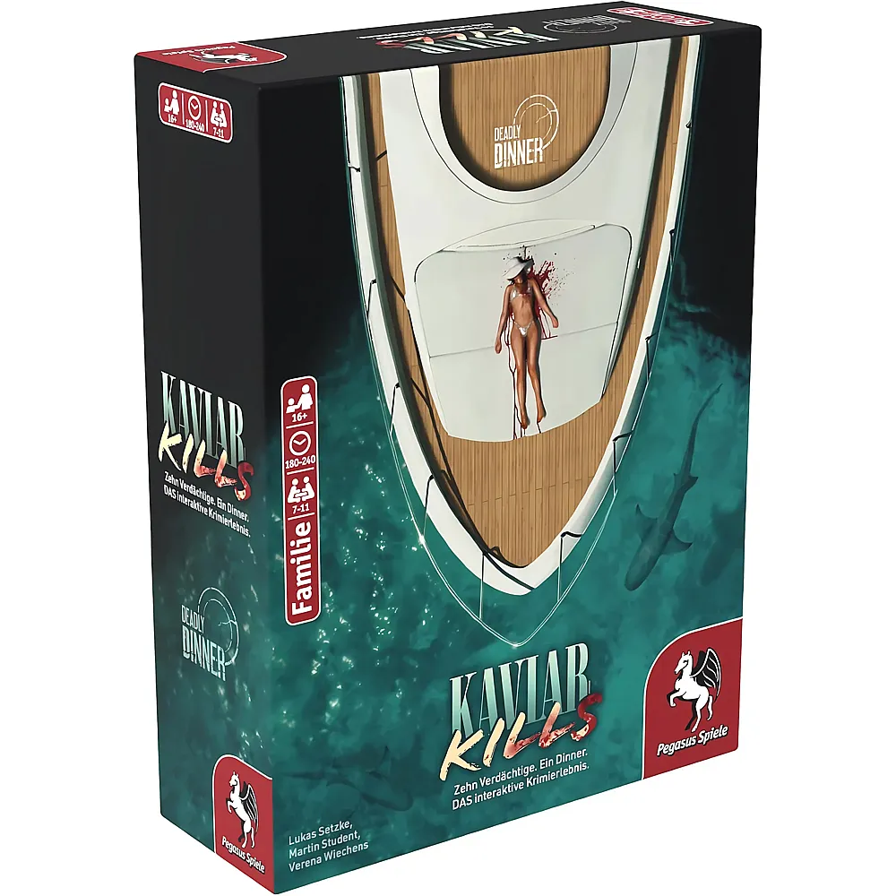 Pegasus Spiele Deadly Dinner - Kaviar Kills - Deutsch