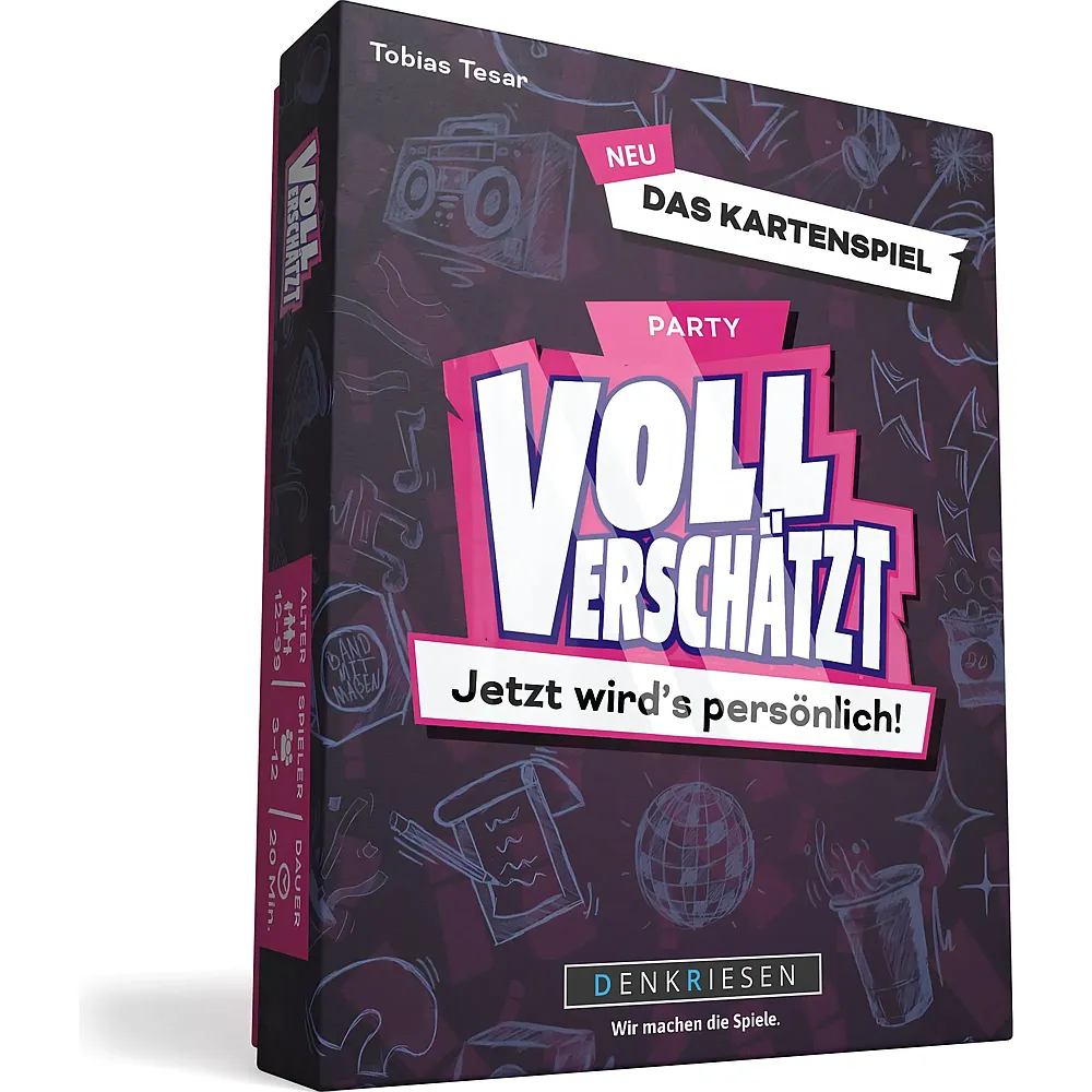 Denkriesen Voll Versch�tzt - Kartenspiel Party Edition d