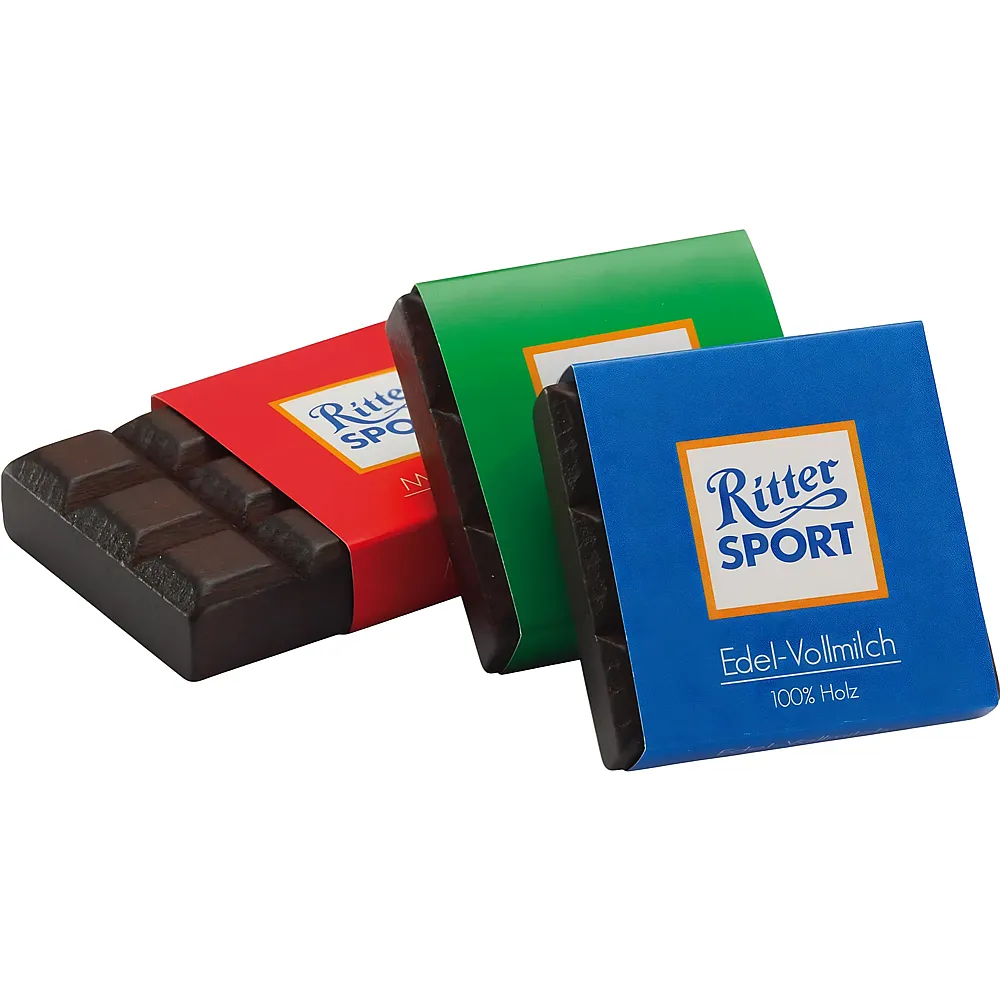 Erzi Ritter Sport Mini Mix aus Holz | Lebensmittel