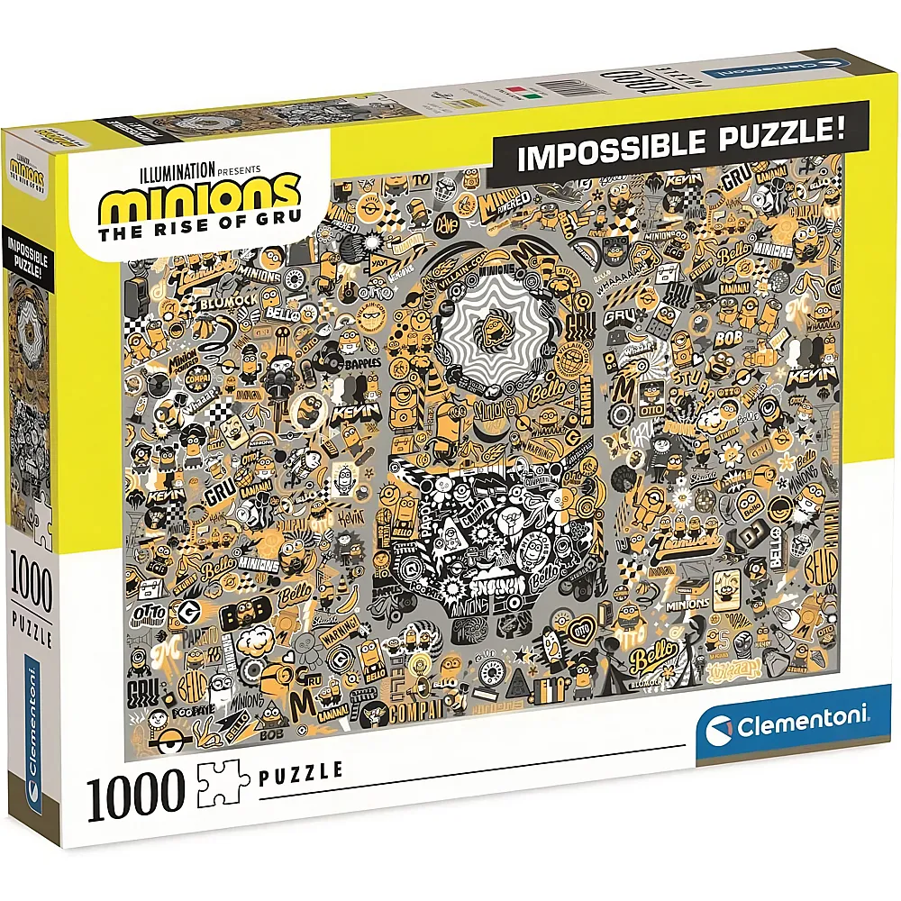 Clementoni Puzzle Impossible Minions - 1000 Teile
