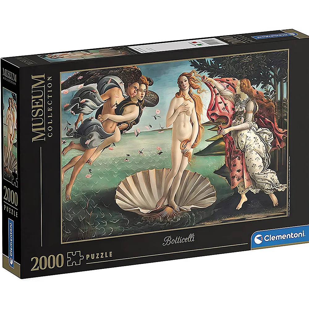 Clementoni Puzzle Museum Collection Boticelli, The Birth of Venus 2000Teile