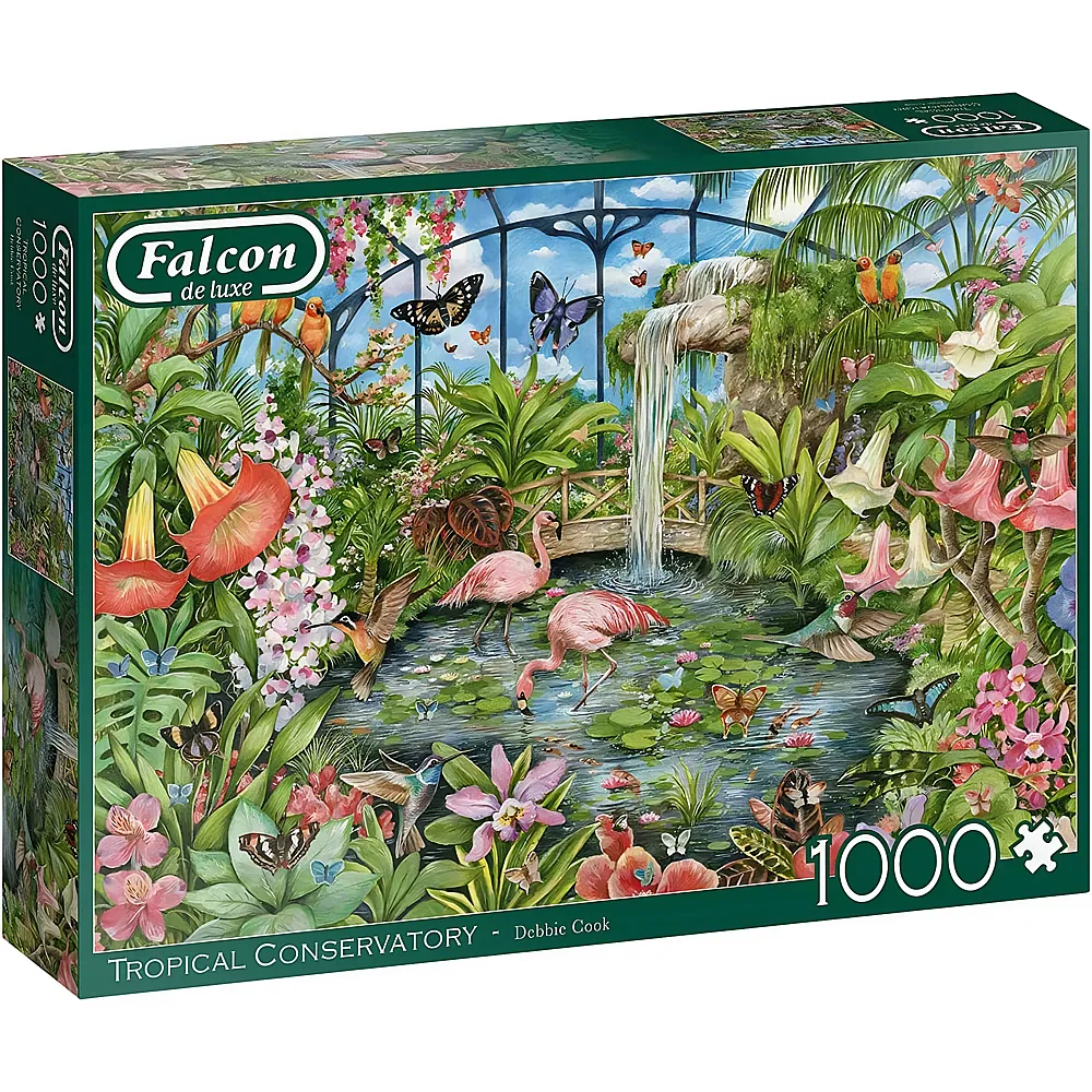 Falcon Puzzle Tropical Conservatory 1000Teile