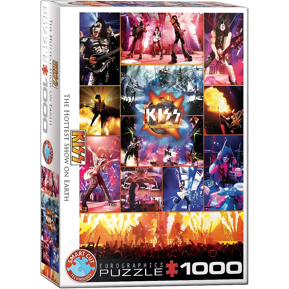 Eurographics Puzzle KISS The Hottest Show on Earth - 1000 Teile