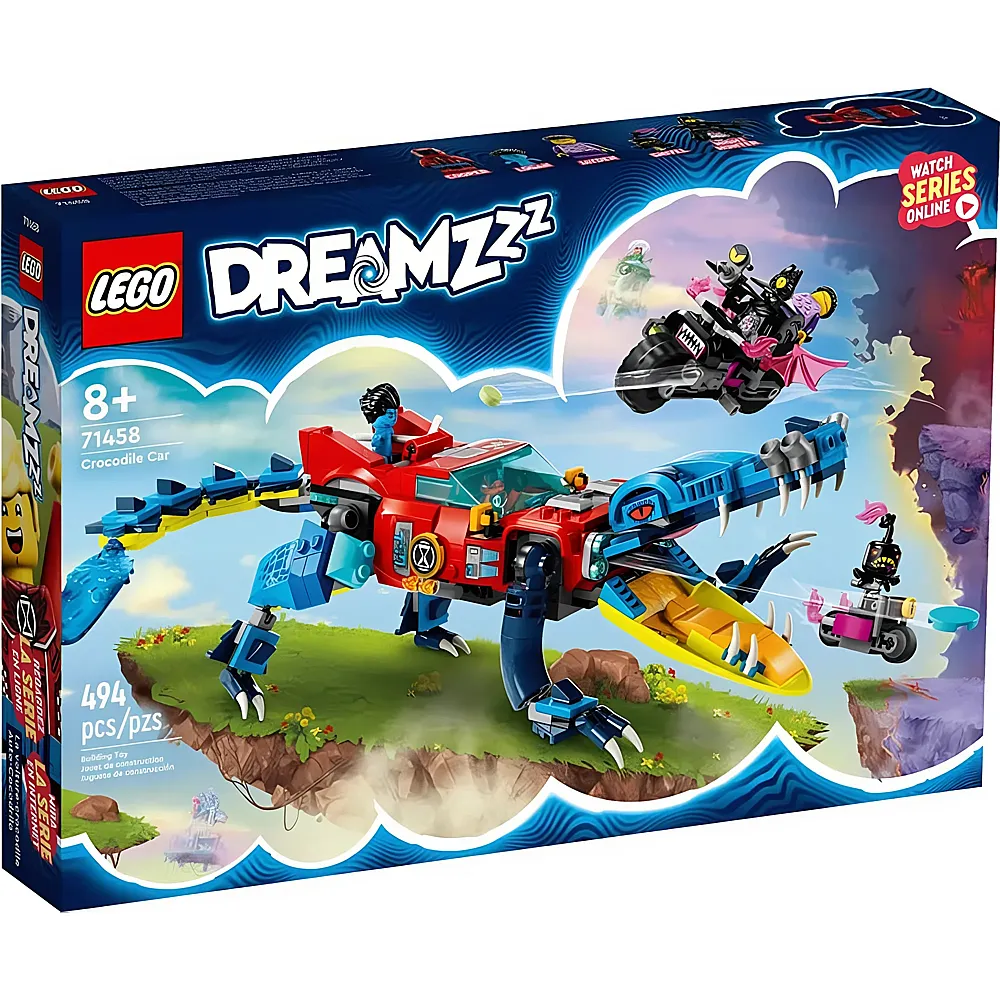 LEGO DREAMZzz Krokodilauto 71458