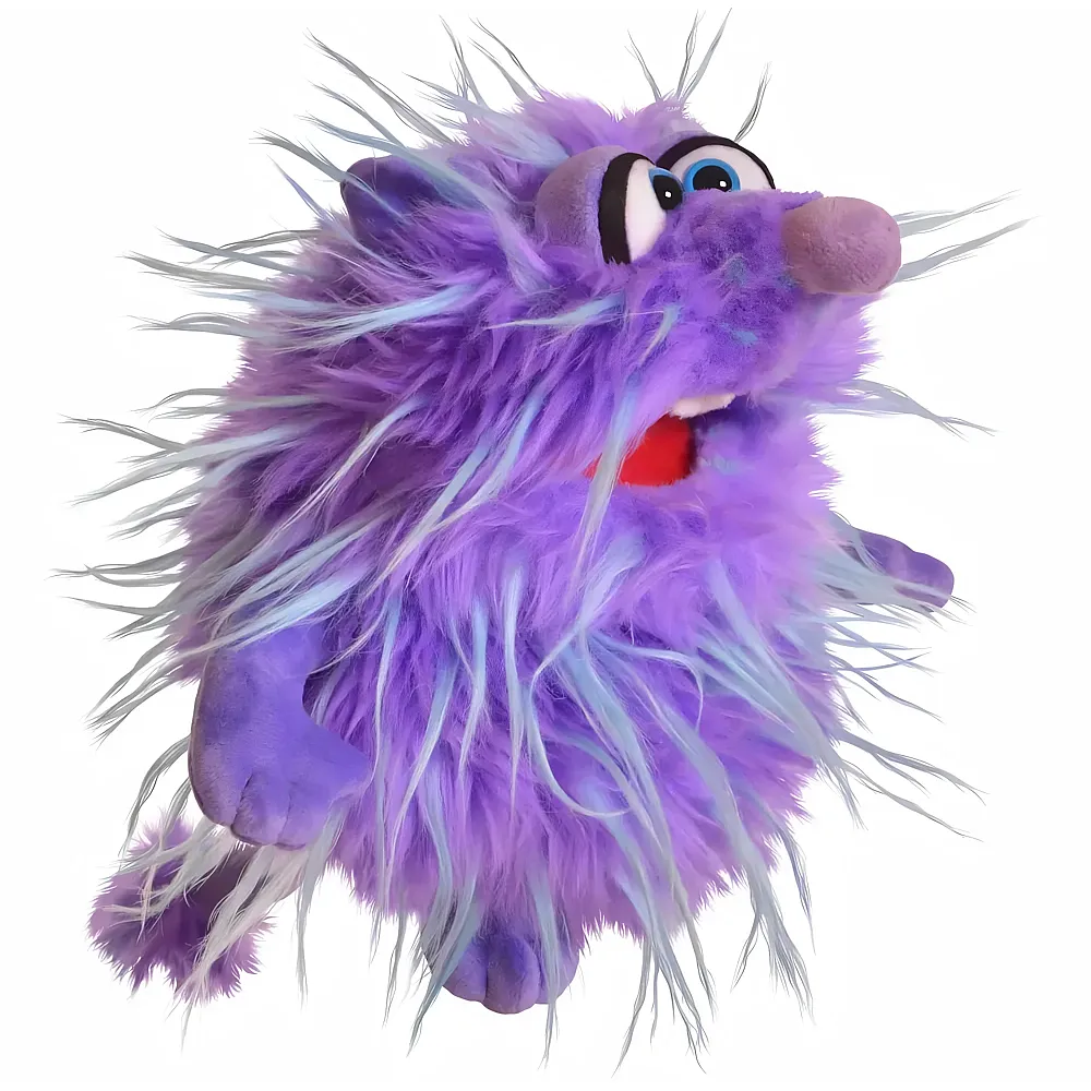 meinspielzeug - Living Puppets Monster to go Handpuppe Babbel - 22 cm | Handpuppen