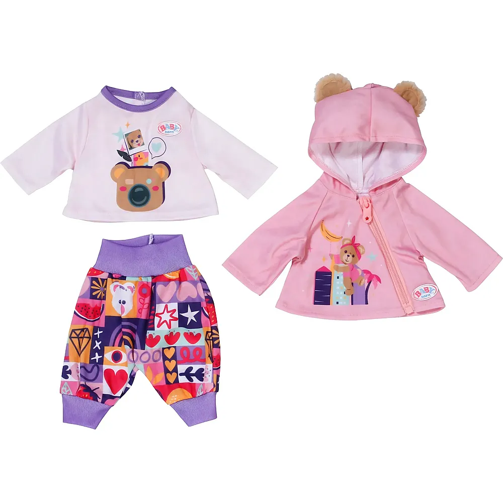 Zapf Creation Baby Born Neugeborenen Outfit - 43 cm | Puppenkleider