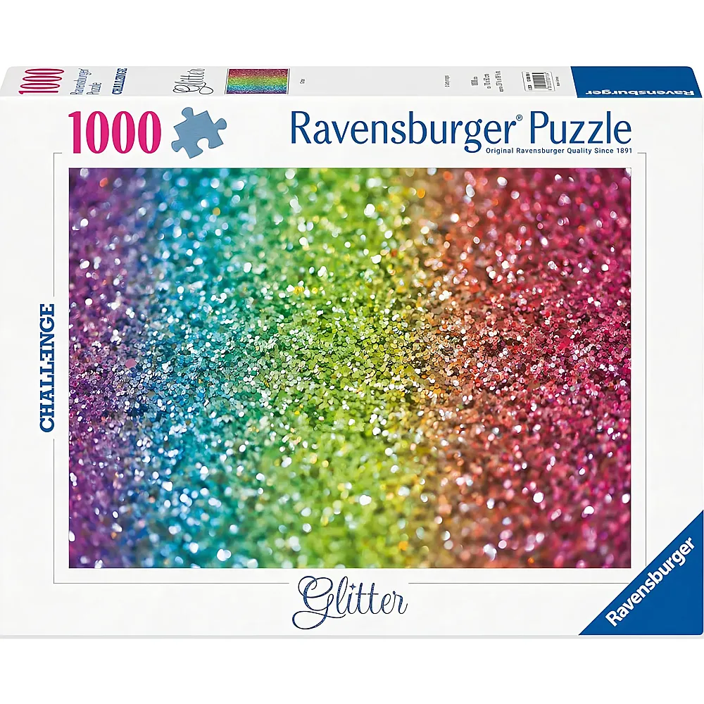 Ravensburger Puzzle Glitter - 1000 Teile