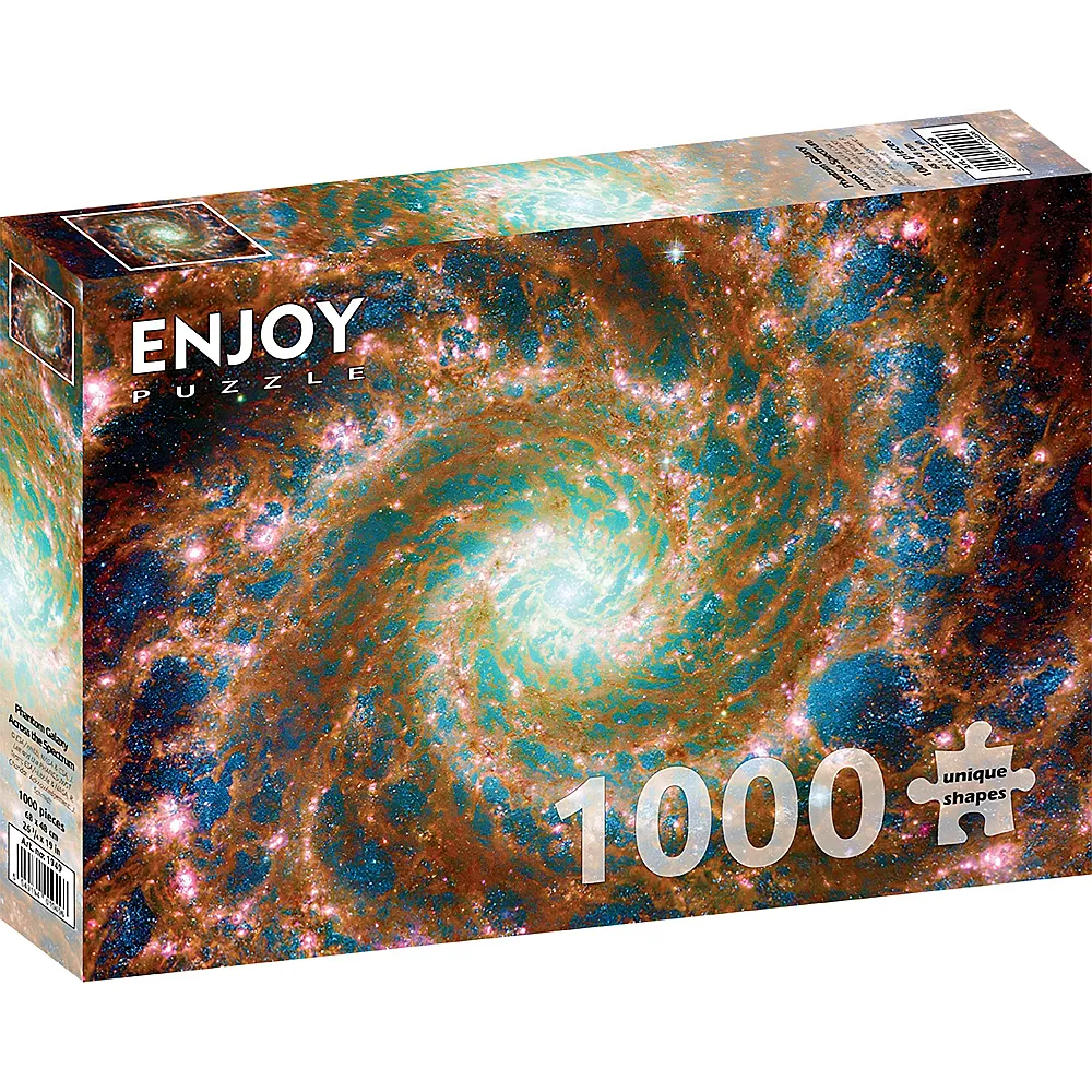 Enjoy Puzzle Phantom Galaxy Across the Spectrum - 1000 Teile