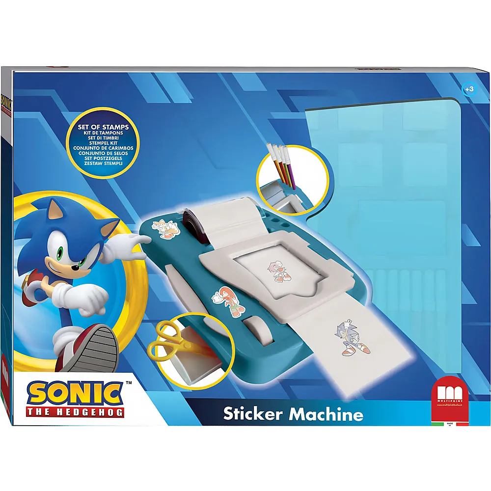 Multiprint Sonic Sticker-Maschinen-Set