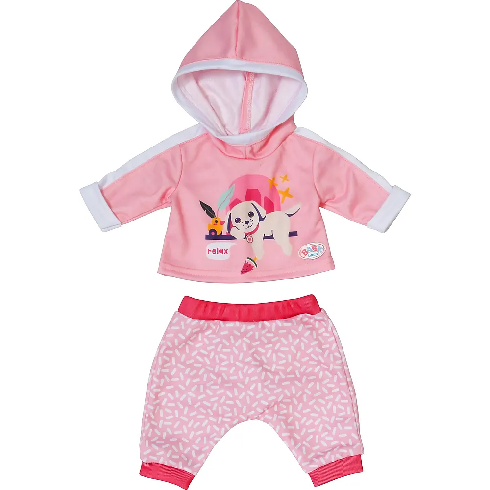 Zapf Creation Baby Born Jogginganzug Hund - 43 cm | Puppenkleider