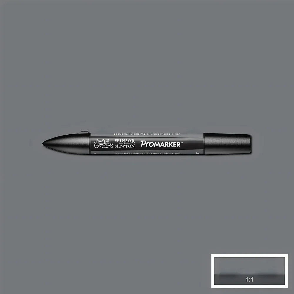 meinspielzeug - Winsor & Newton W&n Promarker Kalt Grau 4 cg4