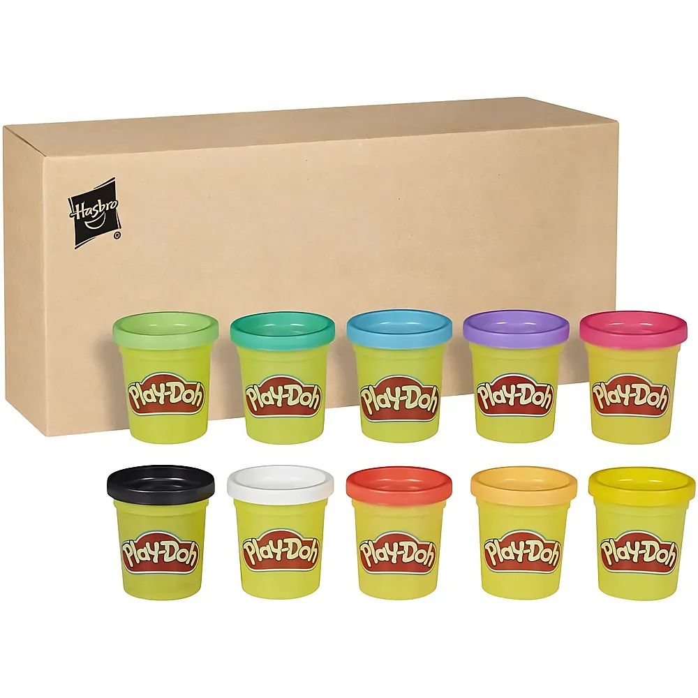 Play-Doh Classic Rainbow Pack 10x56g