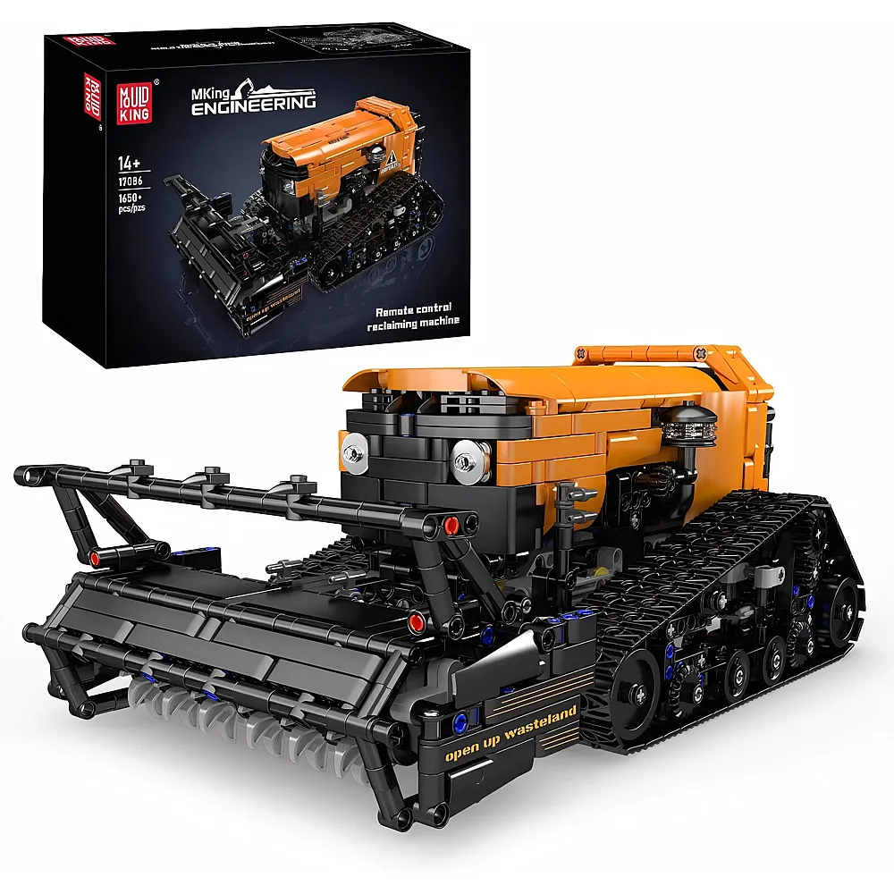 meinspielzeug - Mould King Engineering Recycling Machine mit App-Fernbedienung 17086 | Klemmbausteine Fahrzeuge