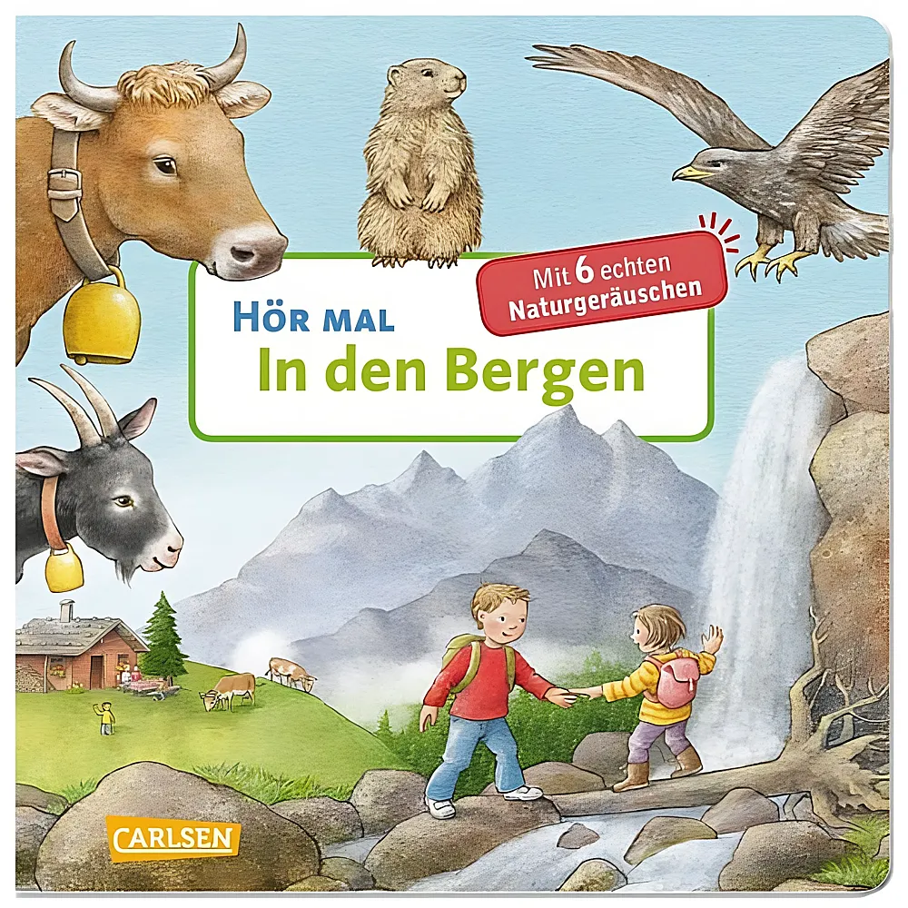 Carlsen Hr mal In den Bergen | Papp-Bilderbcher
