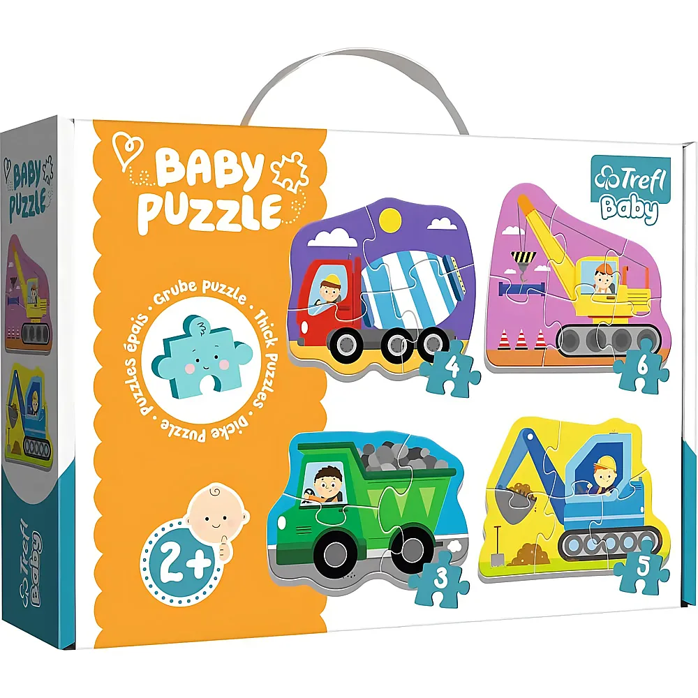 Trefl 4 Baby Puzzles - 6 Teile