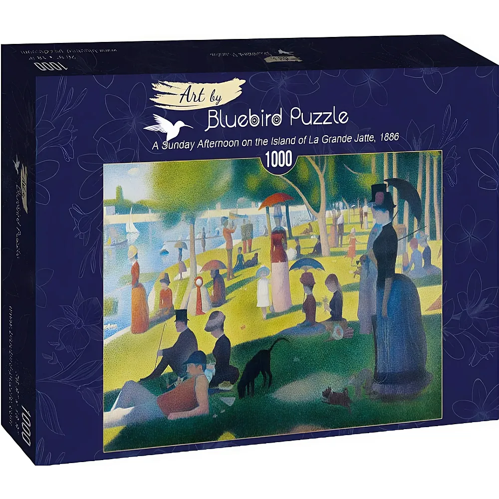 Bluebird Puzzle Georges Seurat A Sunday Afternoon on the Island of La Grande Jatte, 1886 - 1000 Teile
