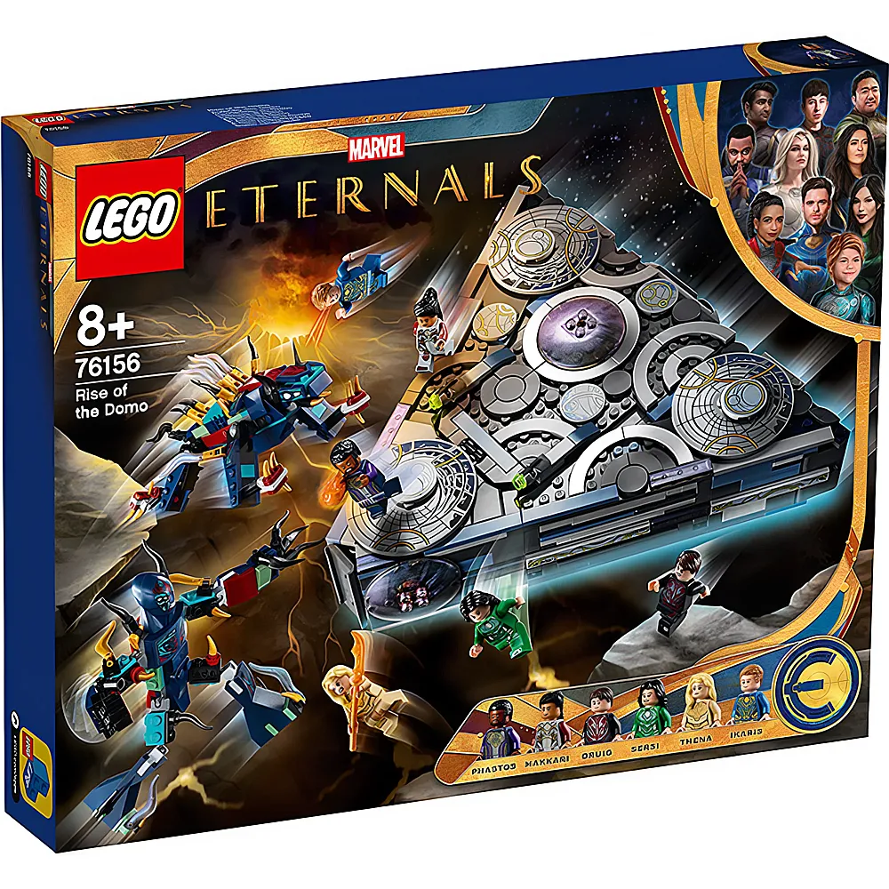 LEGO Marvel Super Heroes Eternals Aufstieg des Domo 76156