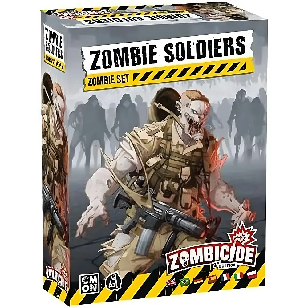 CMON Zombicide Soldats Zombies FR