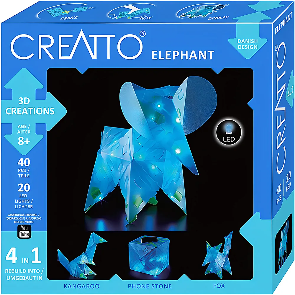 Kosmos Creatto Leuchtender 3D-Elefant