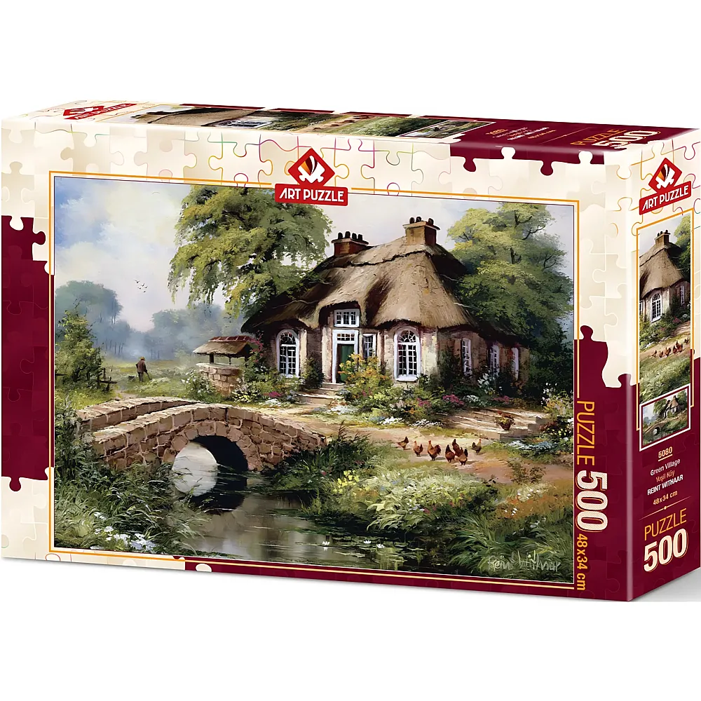 Art Puzzle Green Village - 500 Teile