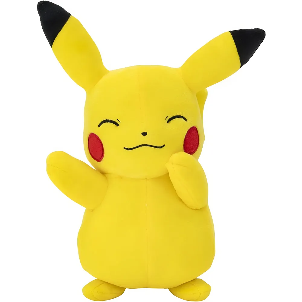 Jazwares Pokmon Pikachu 20cm | Lizenzfiguren Plsch