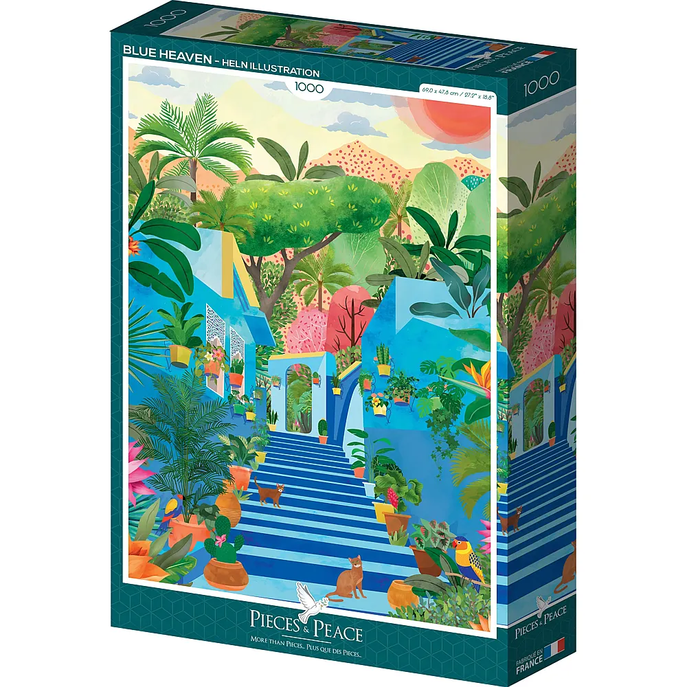 Pieces & Peace Puzzle Blaues Paradies - 1000 Teile