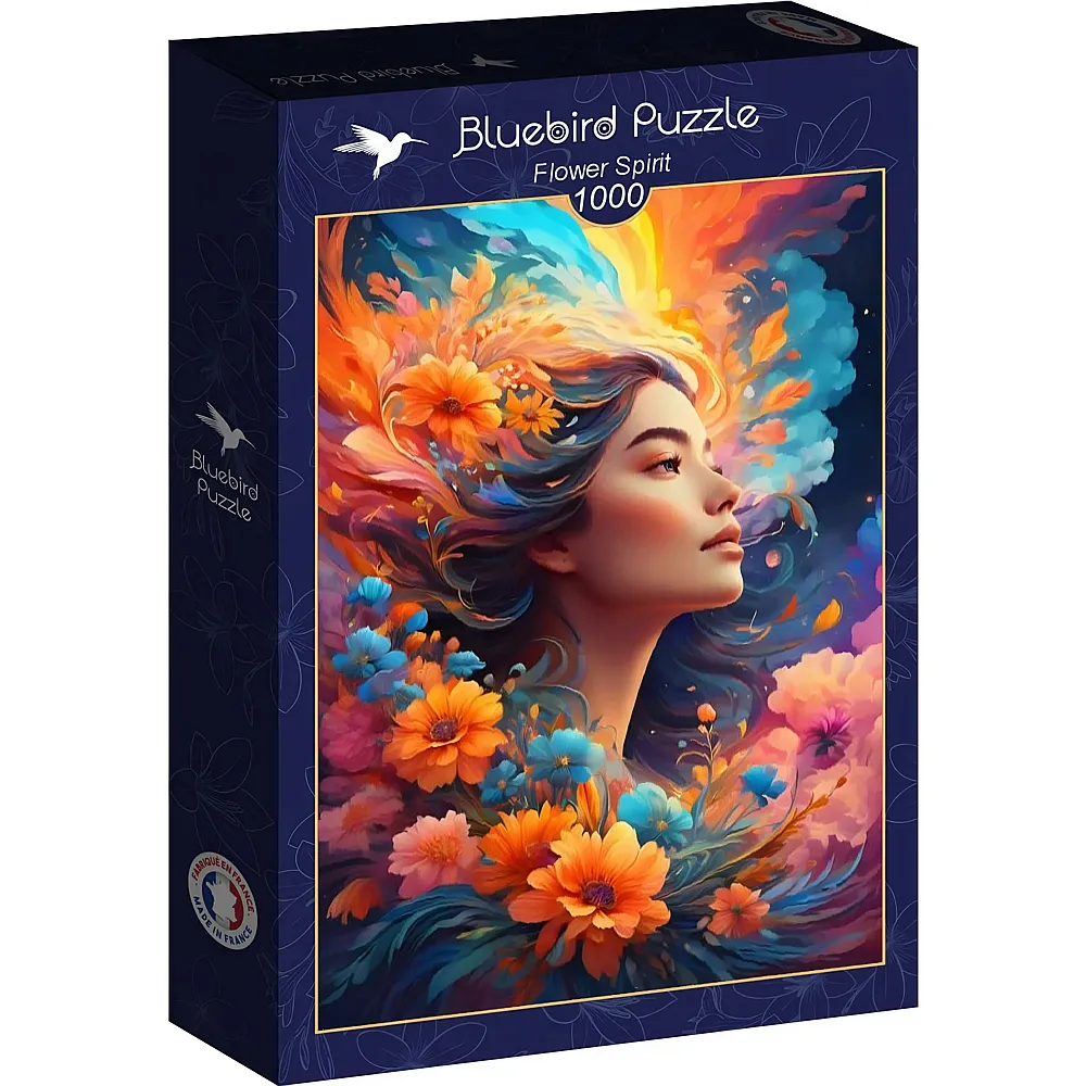 Bluebird Puzzle Bl�tengeist 1000Teile