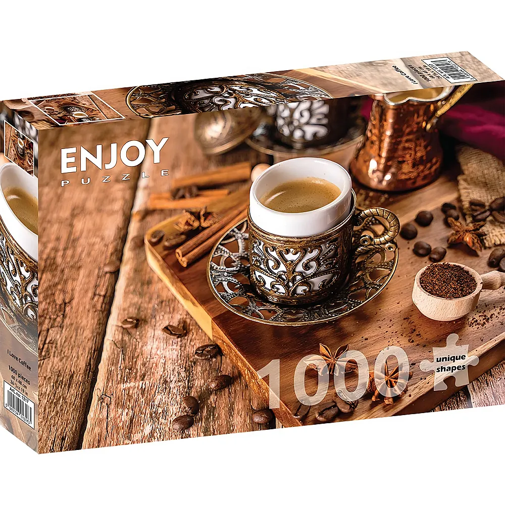 Enjoy Puzzle I Love Cofee - 1000 Teile