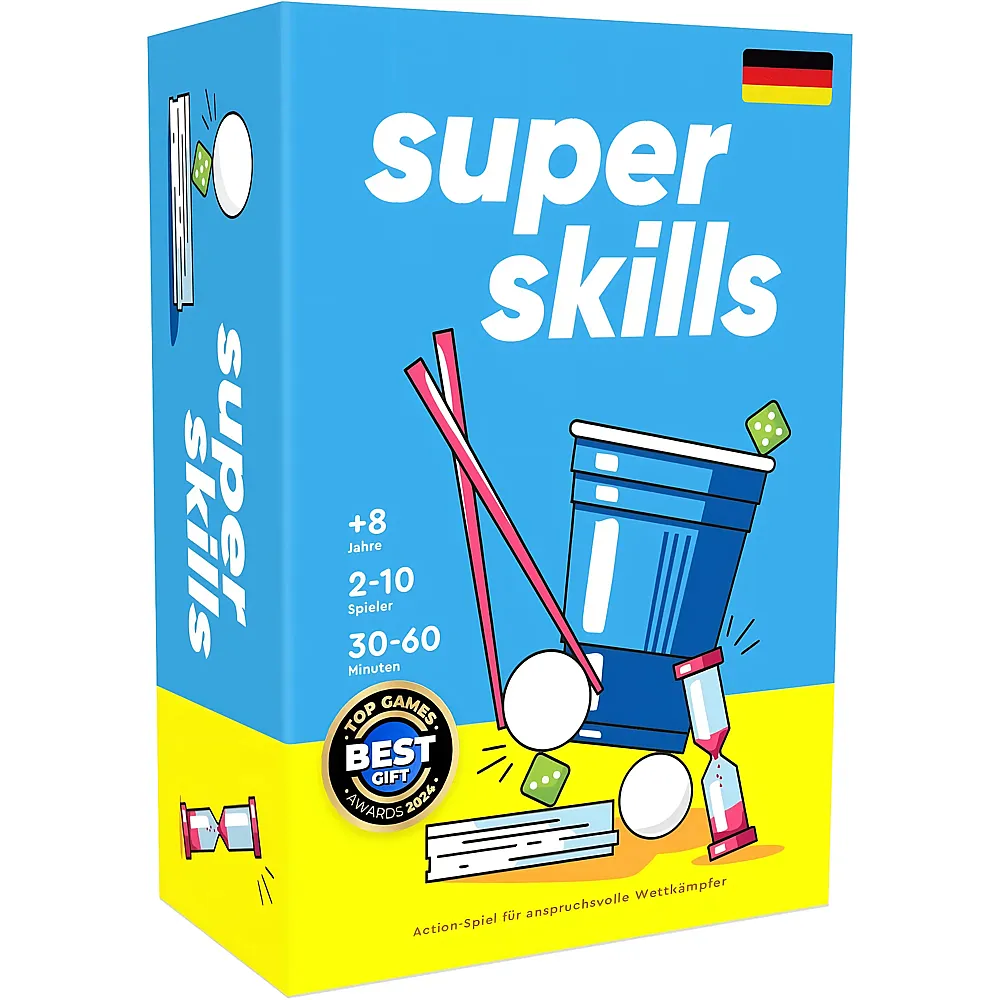 The World Game Partyspiel Super Skills - Deutsch