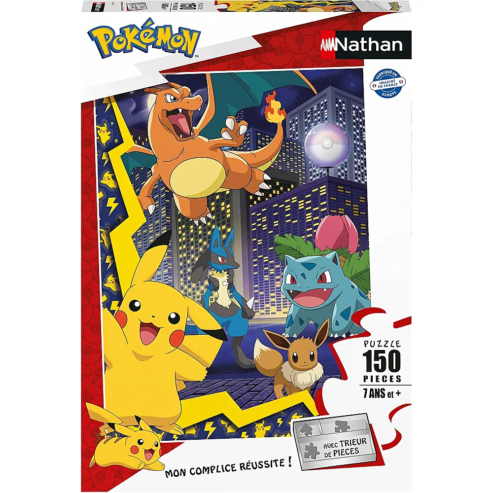 Nathan Puzzle Pok�mon City 150Teile