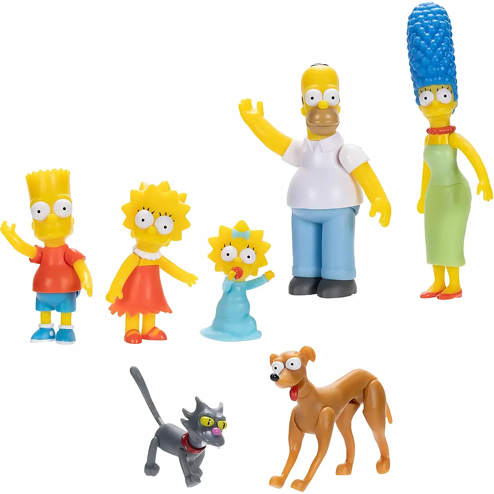 Jakks Pacific Die Simpsons Actionfiguren im Multipack