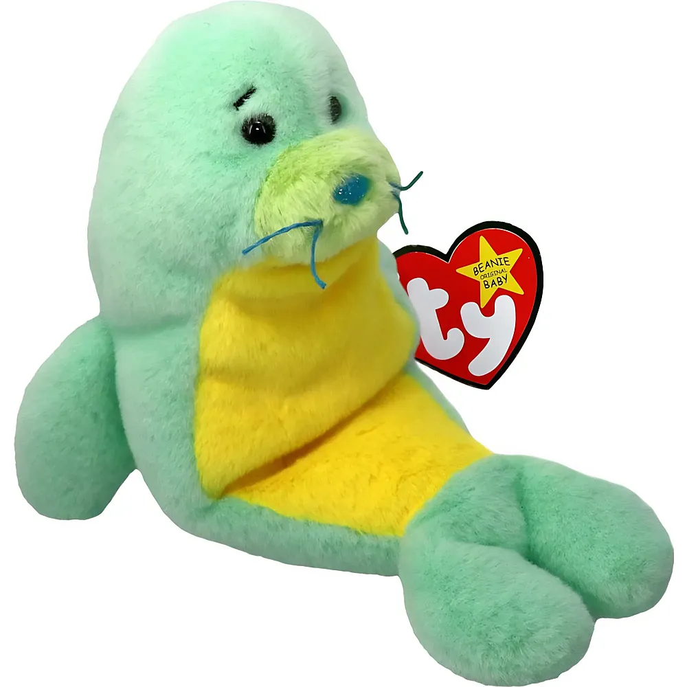 Ty Beanie Babies Stanley der Seehund - 15 cm - Meerestiere Pl�sch