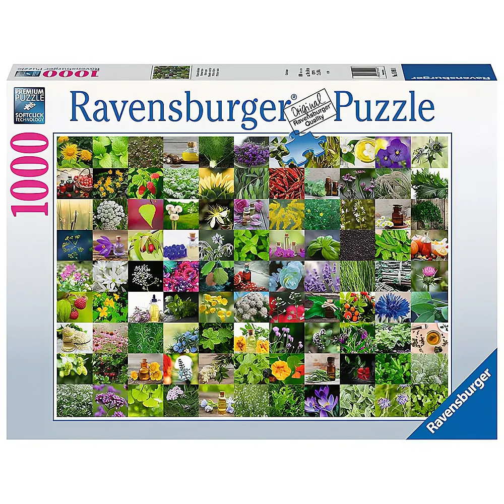 Ravensburger Puzzle 99 Kruter und Gewrze 1000Teile
