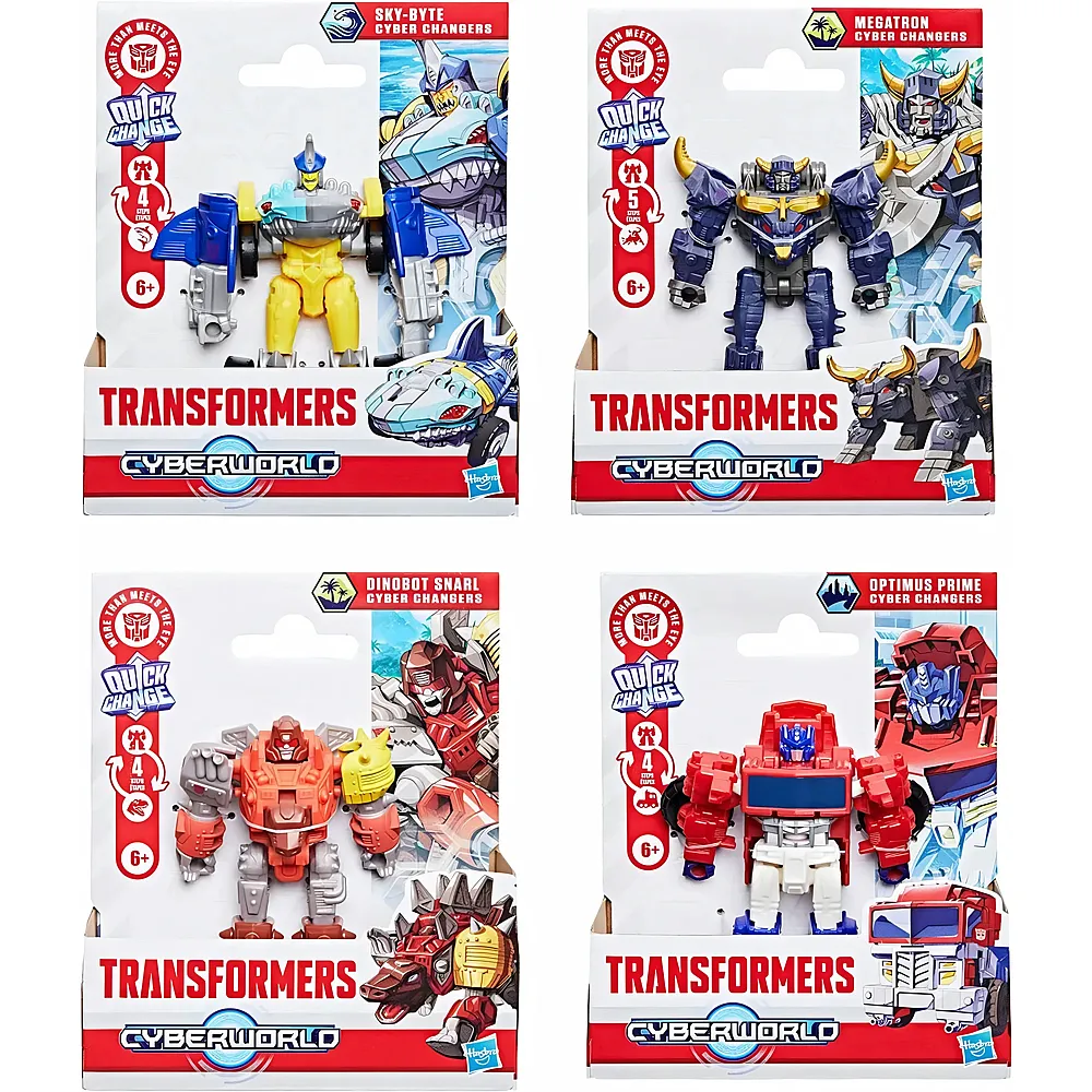 Hasbro TF Cyberworld Cyber Changers Sort. - Suche
