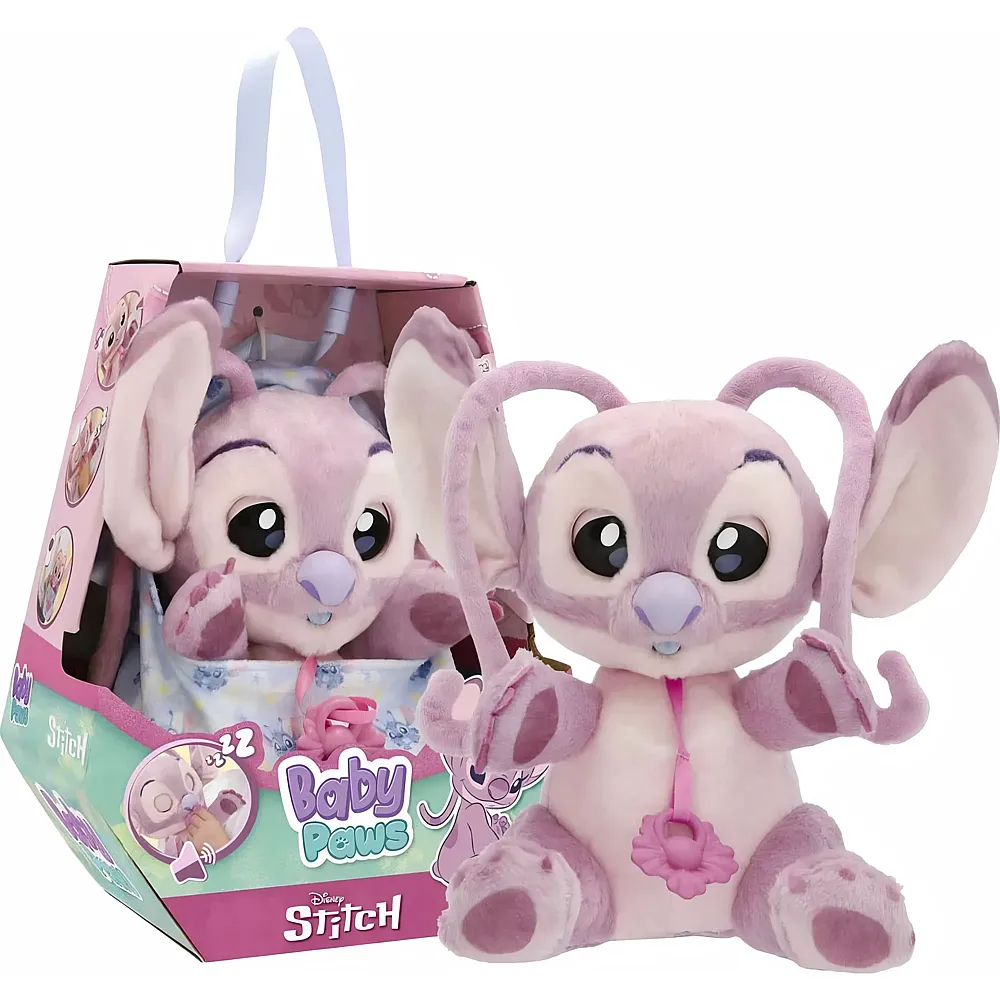 Spectron Interaktives Pl�schtier Baby Paws Angel  24 cm