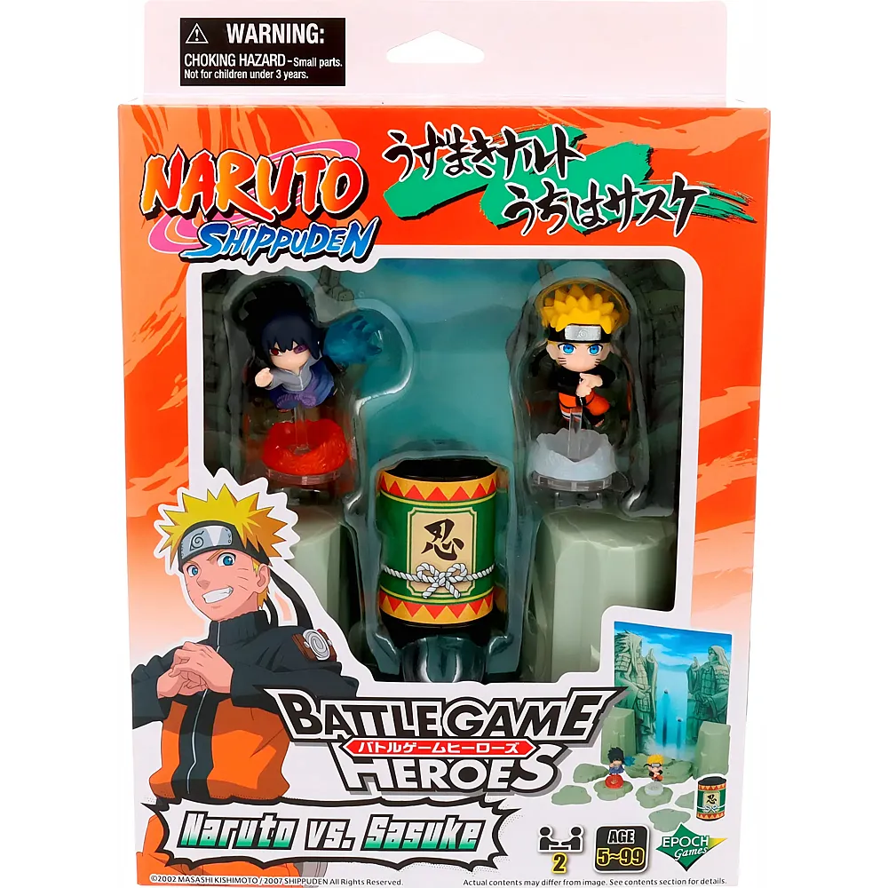 Epoch Games Naruto Shippuden Naruto: Naruto vs. Sasuke